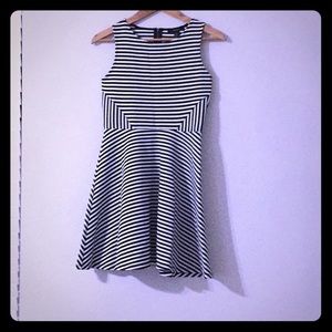 3/$20 Black and White stripped Forever 21 dress